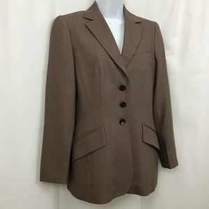 Escada Blazer‎ Brown Womens 34